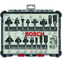 Bosch Accessories Freesset, 1/4 inch schacht, 15-delig 2607017473 - thumbnail