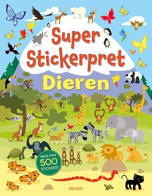 Super Stickerpret - Dieren - Paperback (9789044758719) Super Stickerpret - Dieren - Paperback (9789044758719)