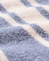 HEMA Baby Sweater Terry Strepen Blauw (blauw)