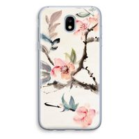 Japanse bloemen: Samsung Galaxy J5 (2017) Transparant Hoesje