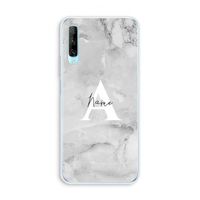 Ivory Marble: Huawei P Smart Pro Transparant Hoesje