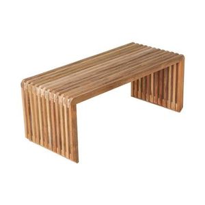 HKliving Slatted Bankje - Teak