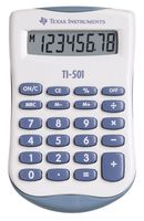 Texas Instruments TI-501 calculator Pocket Basisrekenmachine Blauw, Wit - thumbnail