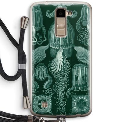Haeckel Cubomedusae: LG K10 (2016) Transparant Hoesje met koord