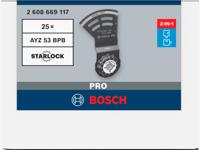 Bosch Accessoires PRO AYZ 53 BPB Dual-Tec zaagblad | 53 x 40 mm | 25 stuks - 2608669117 Bosch Accessoires PRO AYZ 53 BPB Dual-Tec zaagblad | 53 x 40 mm | 25 stuks - 2608669117
