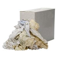 Boso poetslappen - tricot - HK - wit - 10 kg
