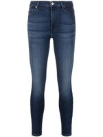 7 For All Mankind jean skinny à effet délavé - Bleu