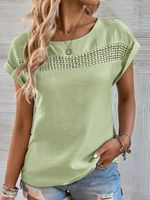 Crew Neck Casual Shirt