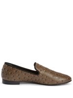 Giuseppe Zanotti mocassins Seymour en cuir - Marron - thumbnail