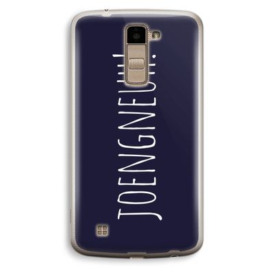 Joengneuh!: LG K10 (2016) Transparant Hoesje