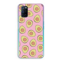 Dancing avocados: Oppo A92 Transparant Hoesje