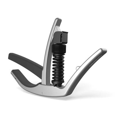 D'Addario PW-CP-10S Artist Capo voor Elektrische/Akoestische Gitaar Zilver D'Addario PW-CP-10S Artist Capo voor Elektrische/Akoestische Gitaar Zilver