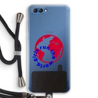 Run The World: Honor 10 Transparant Hoesje met koord