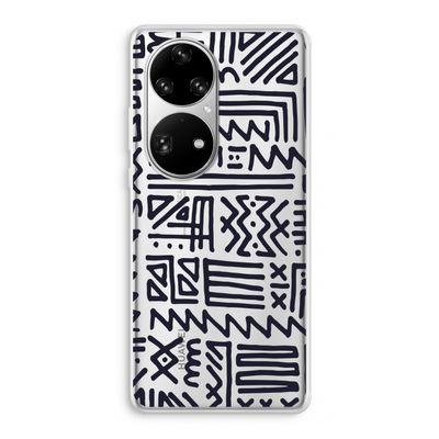 Marrakech print: Huawei P50 Pro Transparant Hoesje