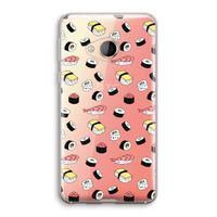 Sushi time: HTC U Play Transparant Hoesje