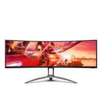 AOC B2 AG493UCX2 computer monitor 124 cm (48.8") 5120 x 1440 Pixels Quad HD LED Zwart - thumbnail