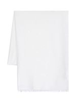 Brunello Cucinelli écharpe à sequins - Blanc