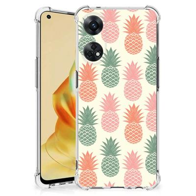OPPO Reno8 T 4G Beschermhoes Ananas OPPO Reno8 T 4G Beschermhoes Ananas