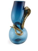 Vanessa Mitrani vase en verre Cobra (400 mm) - Bleu - thumbnail