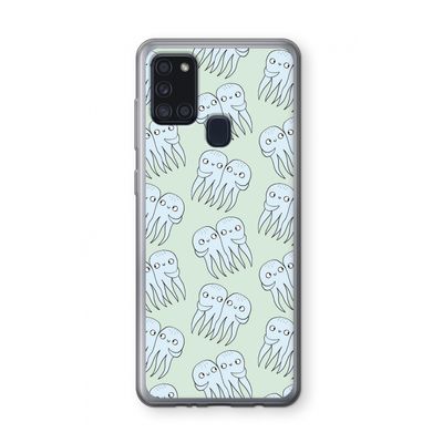 Octopussen: Samsung Galaxy A21s Transparant Hoesje