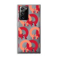 Dogs: Samsung Galaxy Note 20 Ultra / Note 20 Ultra 5G Transparant Hoesje