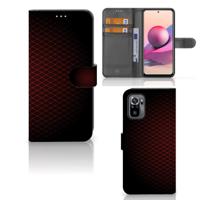 Xiaomi Redmi Note 10S | 10 4G | Poco M5s | Telefoon Hoesje | Geruit Rood