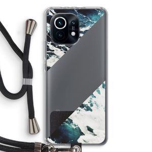 Golven: Xiaomi Mi 11 Transparant Hoesje met koord
