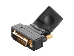 Akasa AK-CBHD16-BK DVI-D HDMI Zwart kabeladapter/verloopstukje
