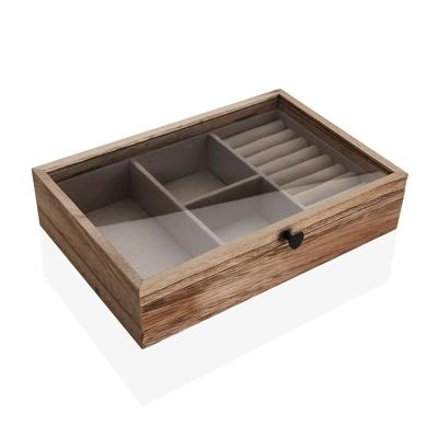 Juwelenkistje Versa Paulownia hout 19 x 11,8 x 18 cm
