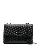 Tory Burch sac porté épaule Kira Chevron Power - Noir