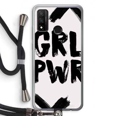 Girl Power #2: Huawei P Smart (2020) Transparant Hoesje met koord