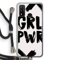 Girl Power #2: Huawei P Smart (2020) Transparant Hoesje met koord
