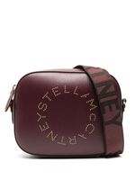 Stella McCartney mini sac à bandoulière à logo clouté - Violet