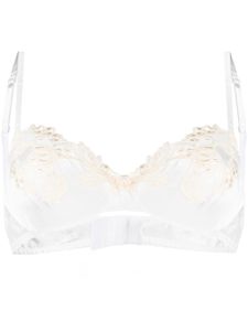 La Perla soutien-gorge en soie - Blanc