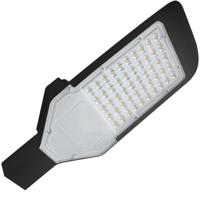 Orny LED Straatlamp 50W - Helder Koud Wit 6400K - IP65 - Mat Zwart