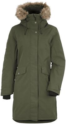 Didriksons Erika Parka Jas Dames Deep Green 46