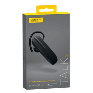 Jabra Talk 5 In Ear headset Mobiele telefoon Bluetooth Mono Zwart Indicator voor batterijstatus