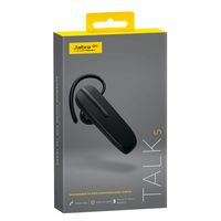 Jabra Talk 5 In Ear headset Mobiele telefoon Bluetooth Mono Zwart Indicator voor batterijstatus - thumbnail