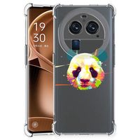 OPPO Find X6 Pro Stevig Bumper Hoesje Panda Color