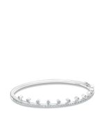 DE BEERS bracelet Dewdrop en or blanc 18ct pavé de diamant - Argent