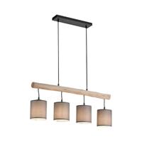 Just Light Landelijke hanglampGreen Tribu taupe - 15783-29