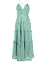 Ulla Johnson robe en laine Shyla à coupe longue - Vert