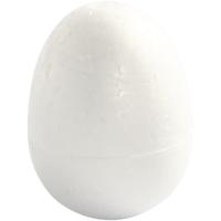 Creativ Company Eieren, h: 7 cm, wit, 5 stuk/ 1 doos