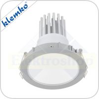 Klemko Luan 3 Led downlighter aluminium warmwit 600lm/9W