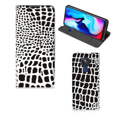 Motorola Moto G9 Play | Hoesje maken | Slangenprint