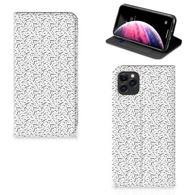 Apple iPhone 11 Pro Max | Hoesje met Magneet | Stripes Dots