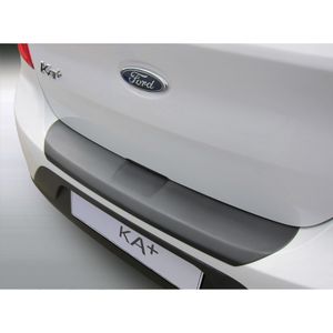 Bumper beschermer passend voor Ford Ka+ 10/2016-2/2018 Zwart GRRBP917