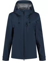 Blue loop W Virga Shell Rainjacket Dames Regenjas Dress Blue L