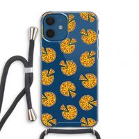 You Had Me At Pizza: iPhone 12 mini Transparant Hoesje met koord