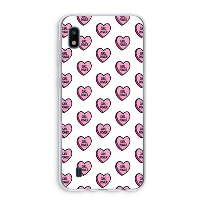 GIRL POWER: Samsung Galaxy A10 Transparant Hoesje